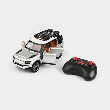 1:22 RC LAND ROVER DEFENDER DIECAST CAR LIGHT AND SOUND WITH SMOKE EFFECT